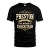 PRESTON HH-F009–Personalized Name Quote Apparel “It’s an NAME Thing You Wouldn’t Understand”