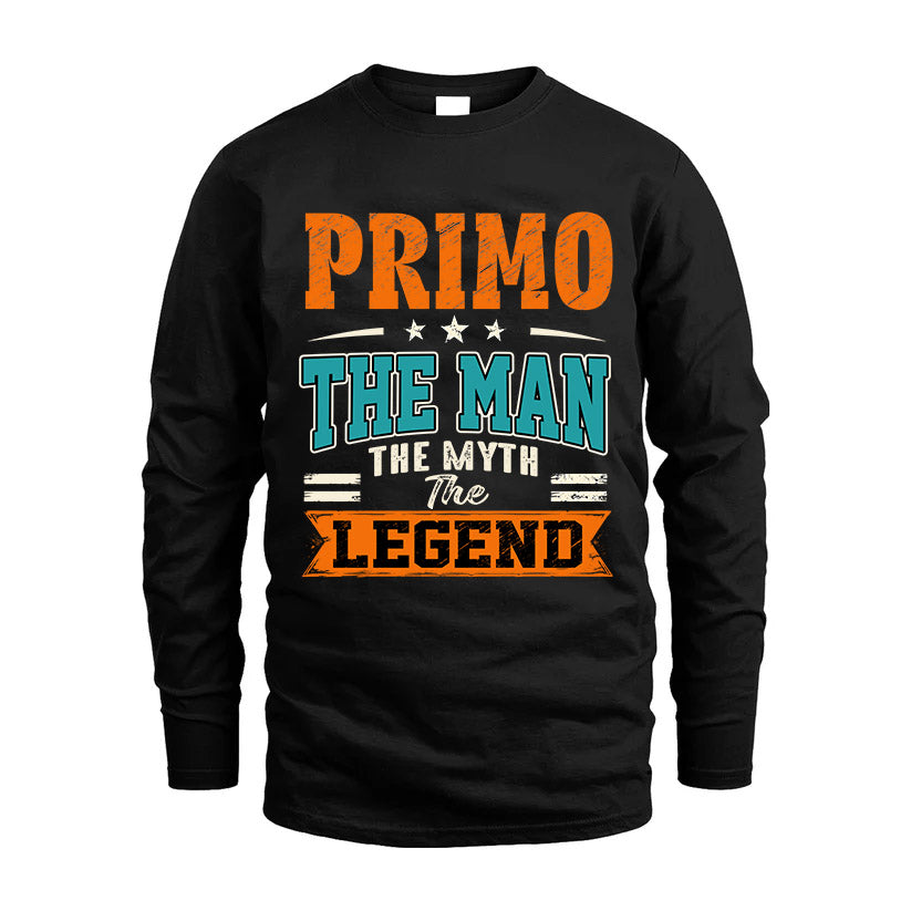 PRIMO HH F007 The Man The Myth The Legend Personalized Shirt – Gift for Men