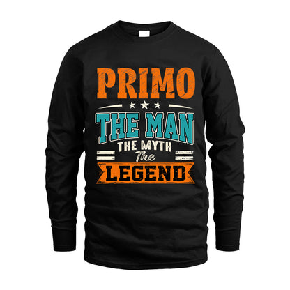PRIMO HH F007 The Man The Myth The Legend Personalized Shirt – Gift for Men