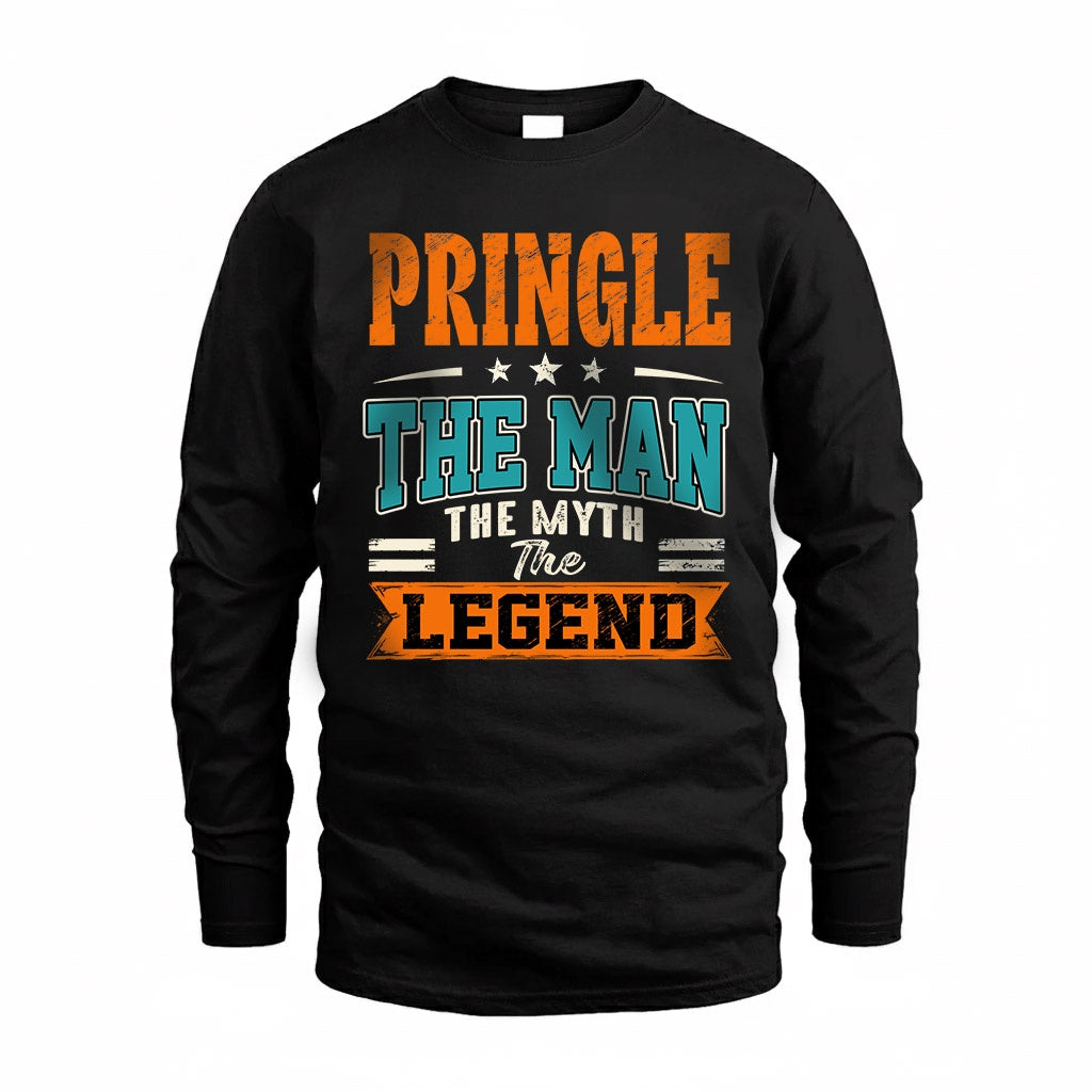 PRINGLE HH F007 The Man The Myth The Legend Personalized Shirt – Gift for Men