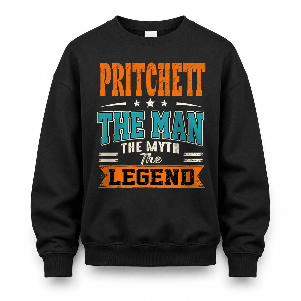 PRITCHETT HH F007 The Man The Myth The Legend Personalized Shirt – Gift for Men