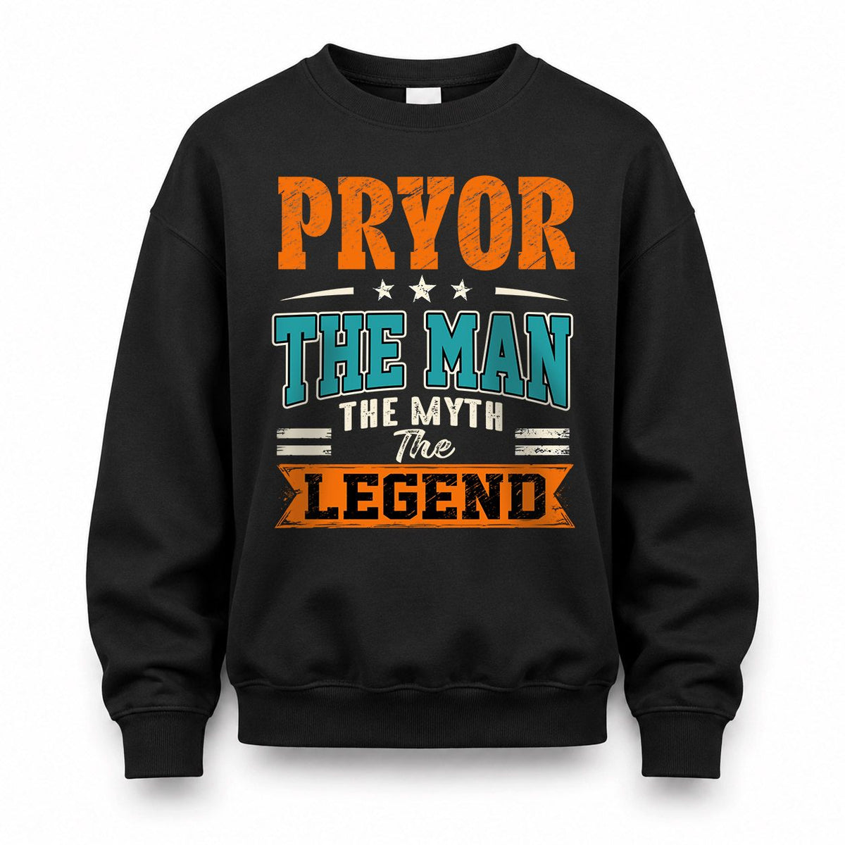 PRYOR HH F007 The Man The Myth The Legend Personalized Shirt – Gift for Men