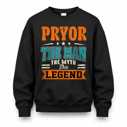 PRYOR HH F007 The Man The Myth The Legend Personalized Shirt – Gift for Men