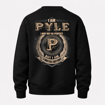 PYLE 2K-101–Personalized Name Quote Apparel “I Am NAME May Not Be Perfect But I Am Limited Edition”