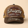 PAIGE TC02 HH79  Personalized Name Baseball Cap, Vintage Retro Hat, Custom Gift for Him & Her