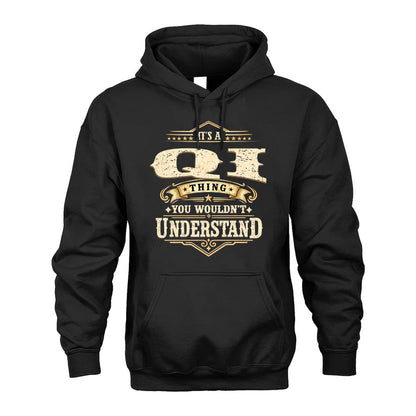 QI HH-F009–Personalized Name Quote Apparel “It’s an NAME Thing You Wouldn’t Understand”