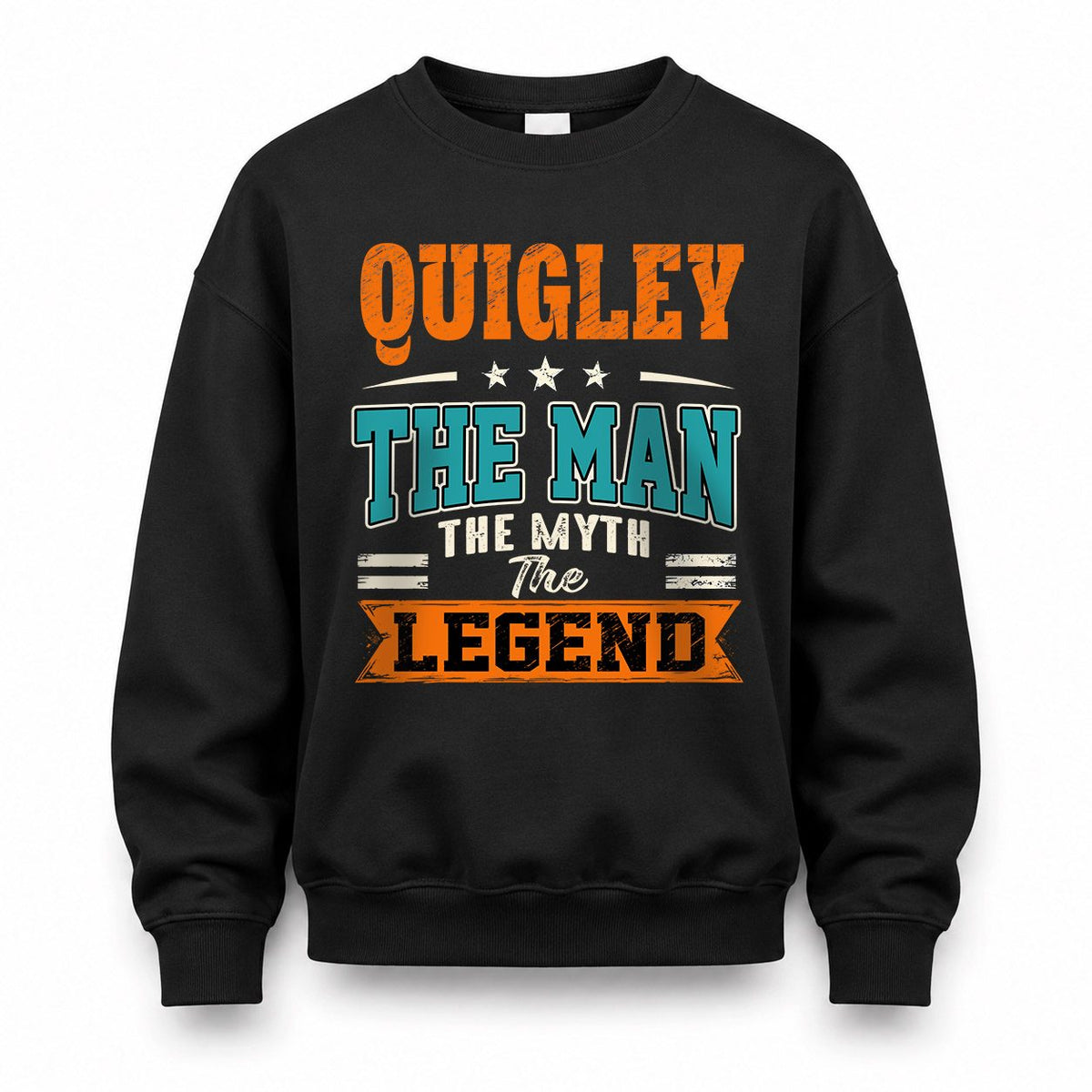QUIGLEY HH F007 The Man The Myth The Legend Personalized Shirt – Gift for Men