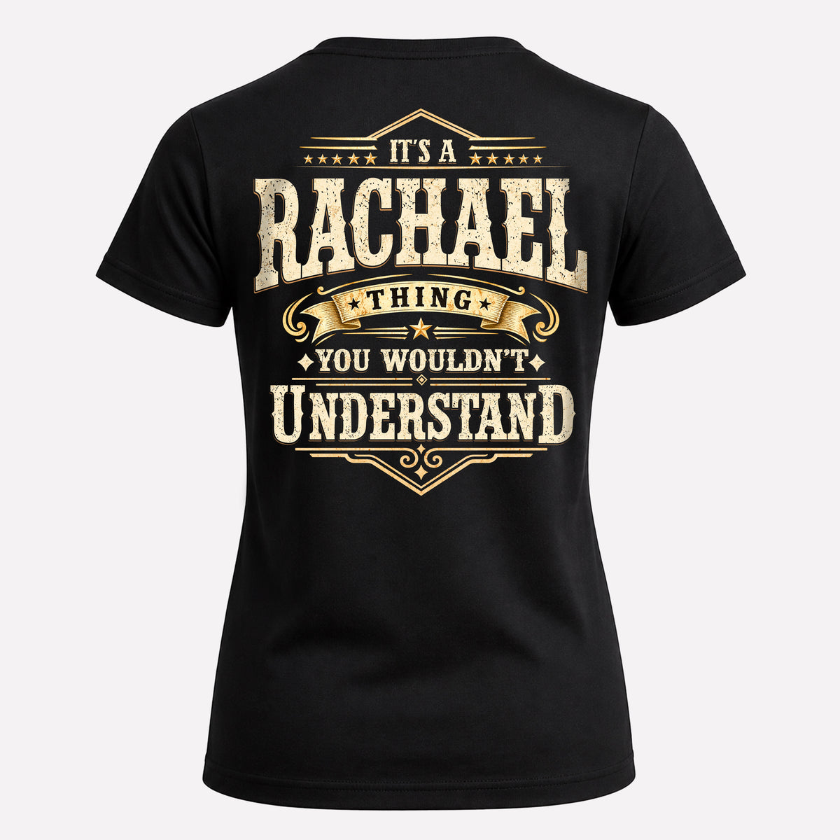 RACHAEL HH-F003–Personalized Name Quote Apparel “It’s an NAME Thing You Wouldn’t Understand”