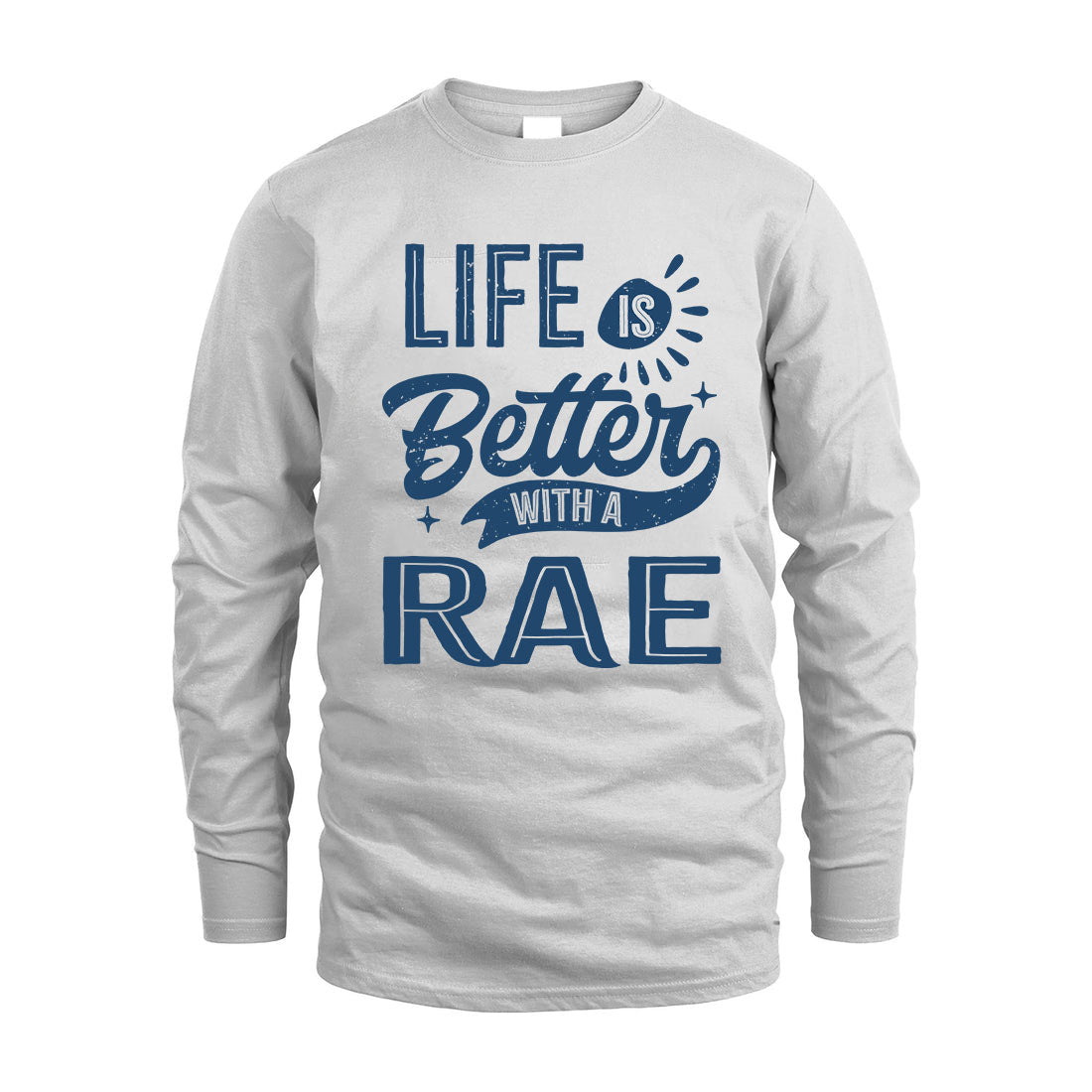 RAE HH88-K2–Personalized Name Quote T-Shirt Life Is Better With Unisex Gift