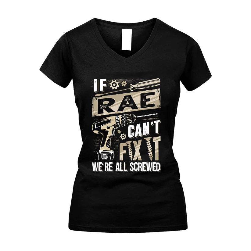 RAE HH-F001 Can’t Fix It, We’re All Screwed – Personalized Handyman T-Shirt