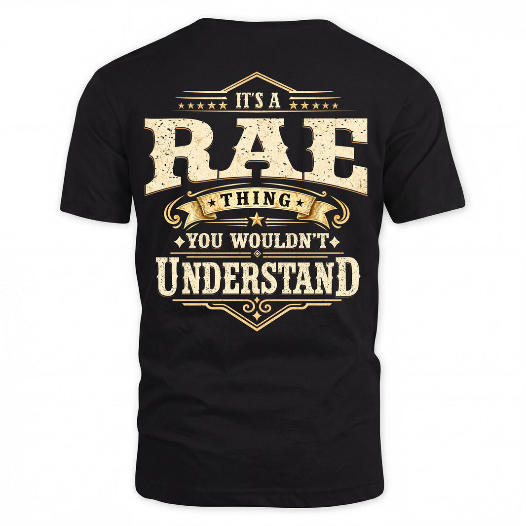 RAE HH-F003–Personalized Name Quote Apparel “It’s an NAME Thing You Wouldn’t Understand”