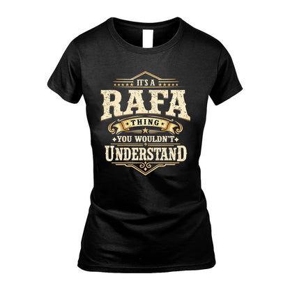 RAFA HH-F009–Personalized Name Quote Apparel “It’s an NAME Thing You Wouldn’t Understand”