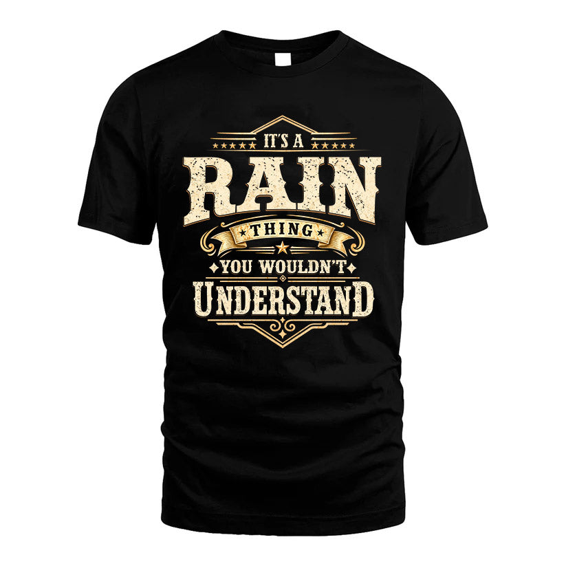 RAIN HH-F009–Personalized Name Quote Apparel “It’s an NAME Thing You Wouldn’t Understand”