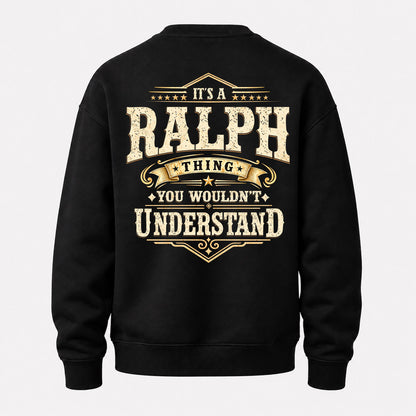 RALPH HH-F003–Personalized Name Quote Apparel “It’s an NAME Thing You Wouldn’t Understand”