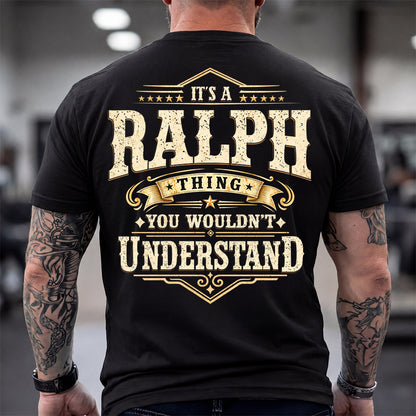 RALPH HH-F003–Personalized Name Quote Apparel “It’s an NAME Thing You Wouldn’t Understand”