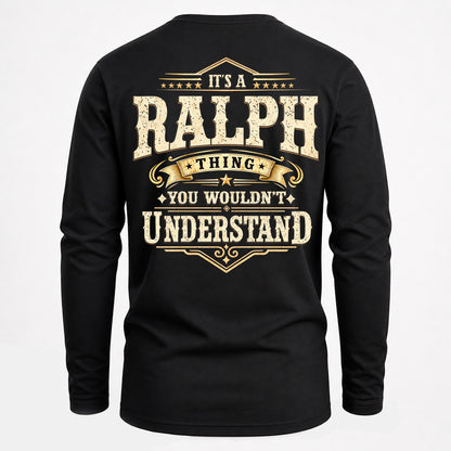 RALPH HH-F003–Personalized Name Quote Apparel “It’s an NAME Thing You Wouldn’t Understand”