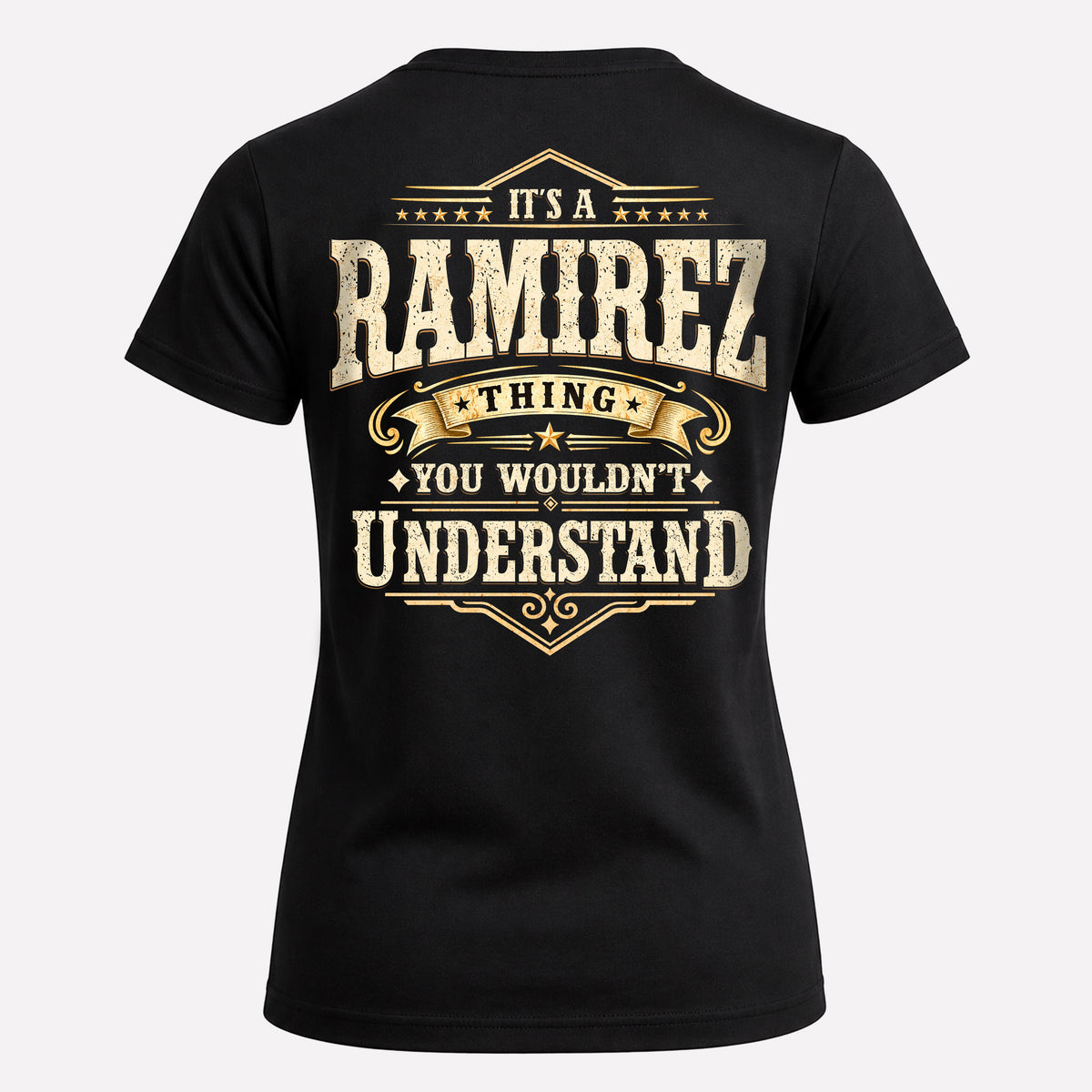 RAMIREZ HH-F003–Personalized Name Quote Apparel “It’s an NAME Thing You Wouldn’t Understand”