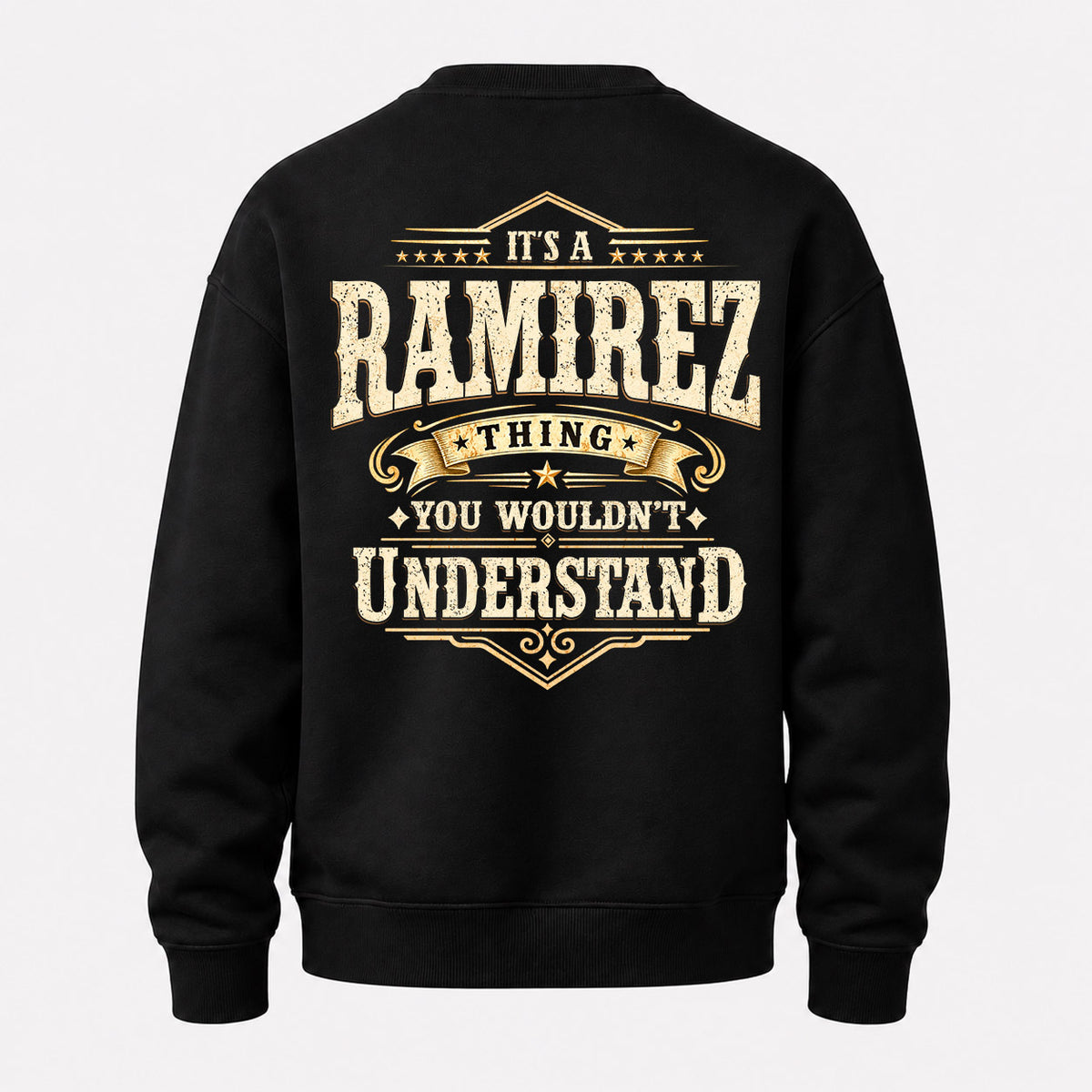 RAMIREZ HH-F003–Personalized Name Quote Apparel “It’s an NAME Thing You Wouldn’t Understand”