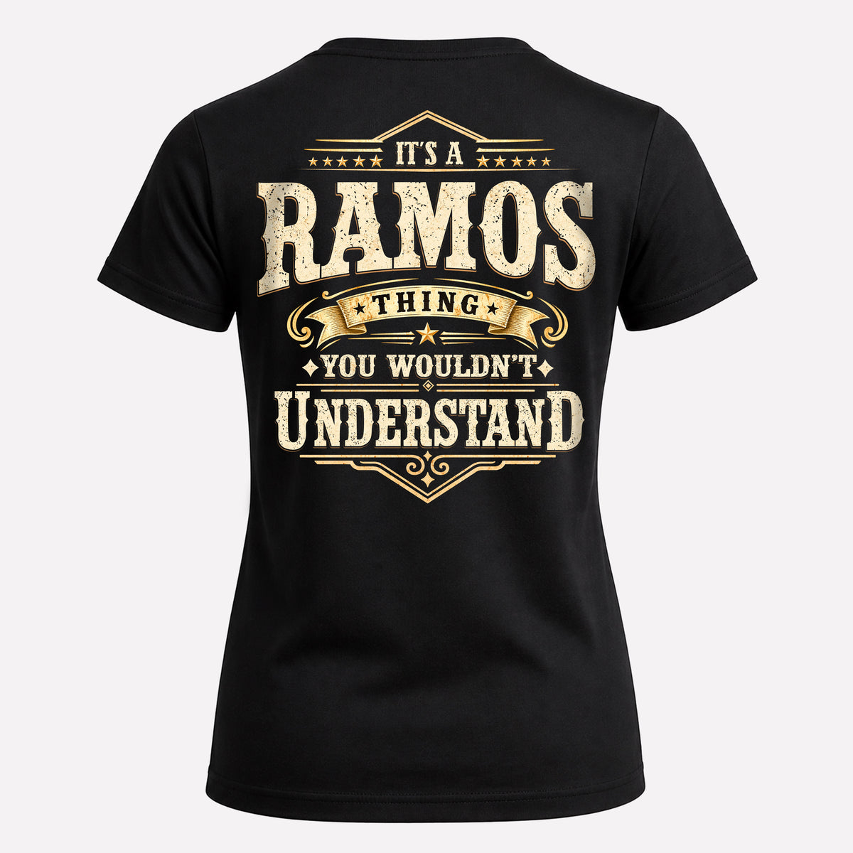 RAMOS HH-F003–Personalized Name Quote Apparel “It’s an NAME Thing You Wouldn’t Understand”