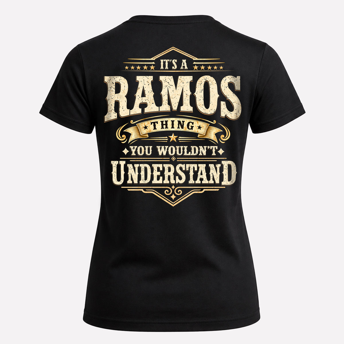 RAMOS HH-F003–Personalized Name Quote Apparel “It’s an NAME Thing You Wouldn’t Understand”
