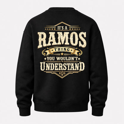 RAMOS HH-F003–Personalized Name Quote Apparel “It’s an NAME Thing You Wouldn’t Understand”