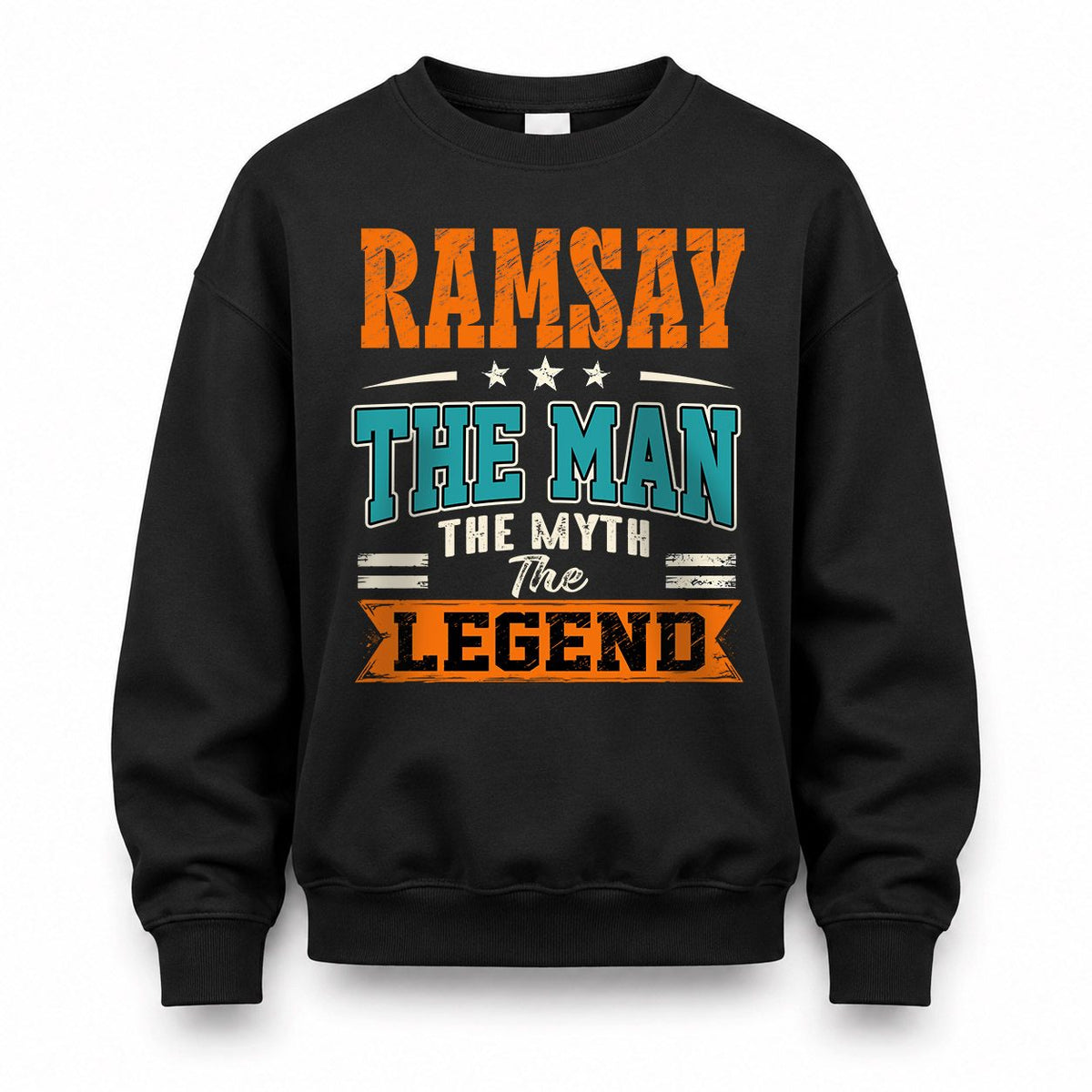 RAMSAY HH F007 The Man The Myth The Legend Personalized Shirt – Gift for Men