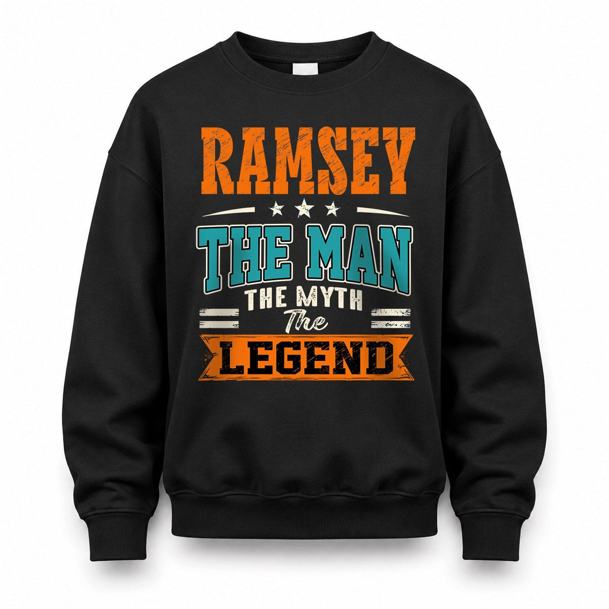 RAMSEY HH F007 The Man The Myth The Legend Personalized Shirt – Gift for Men