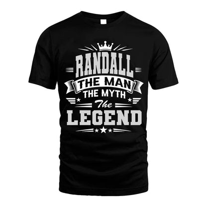 RANDALL HH F004 The Man The Myth The Legend Personalized Shirt – Gift for Men