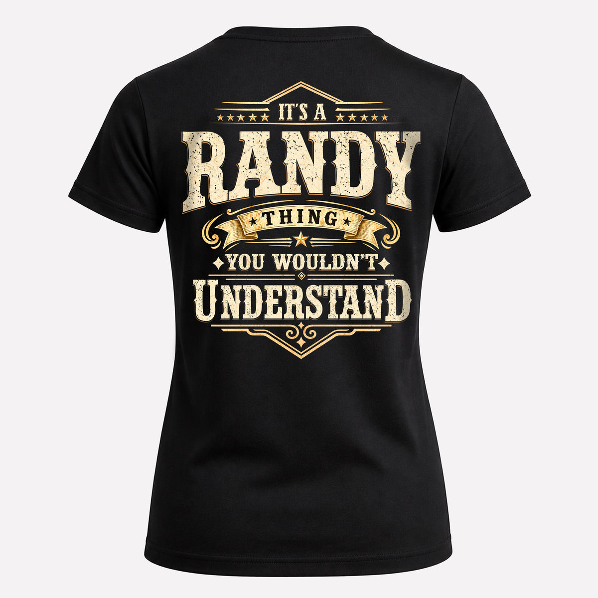 RANDY HH-F003–Personalized Name Quote Apparel “It’s an NAME Thing You Wouldn’t Understand”