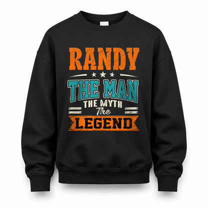 RANDY HH F007 The Man The Myth The Legend Personalized Shirt – Gift for Men