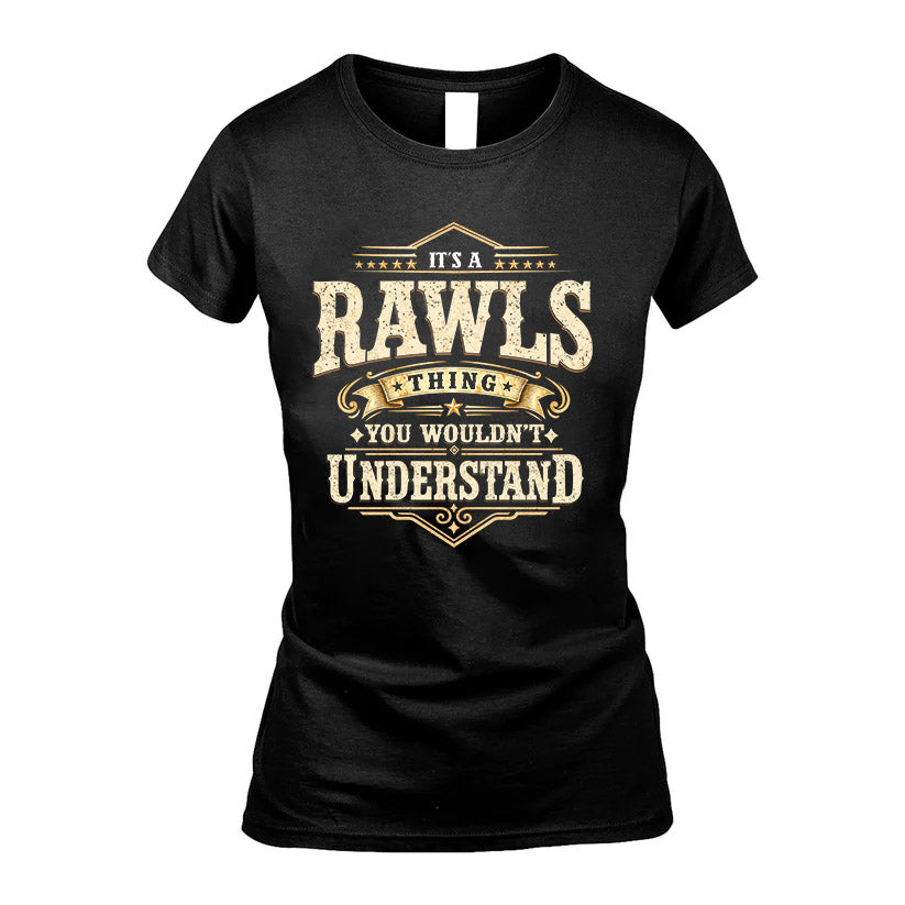 RAWLS HH-F009–Personalized Name Quote Apparel “It’s an NAME Thing You Wouldn’t Understand”