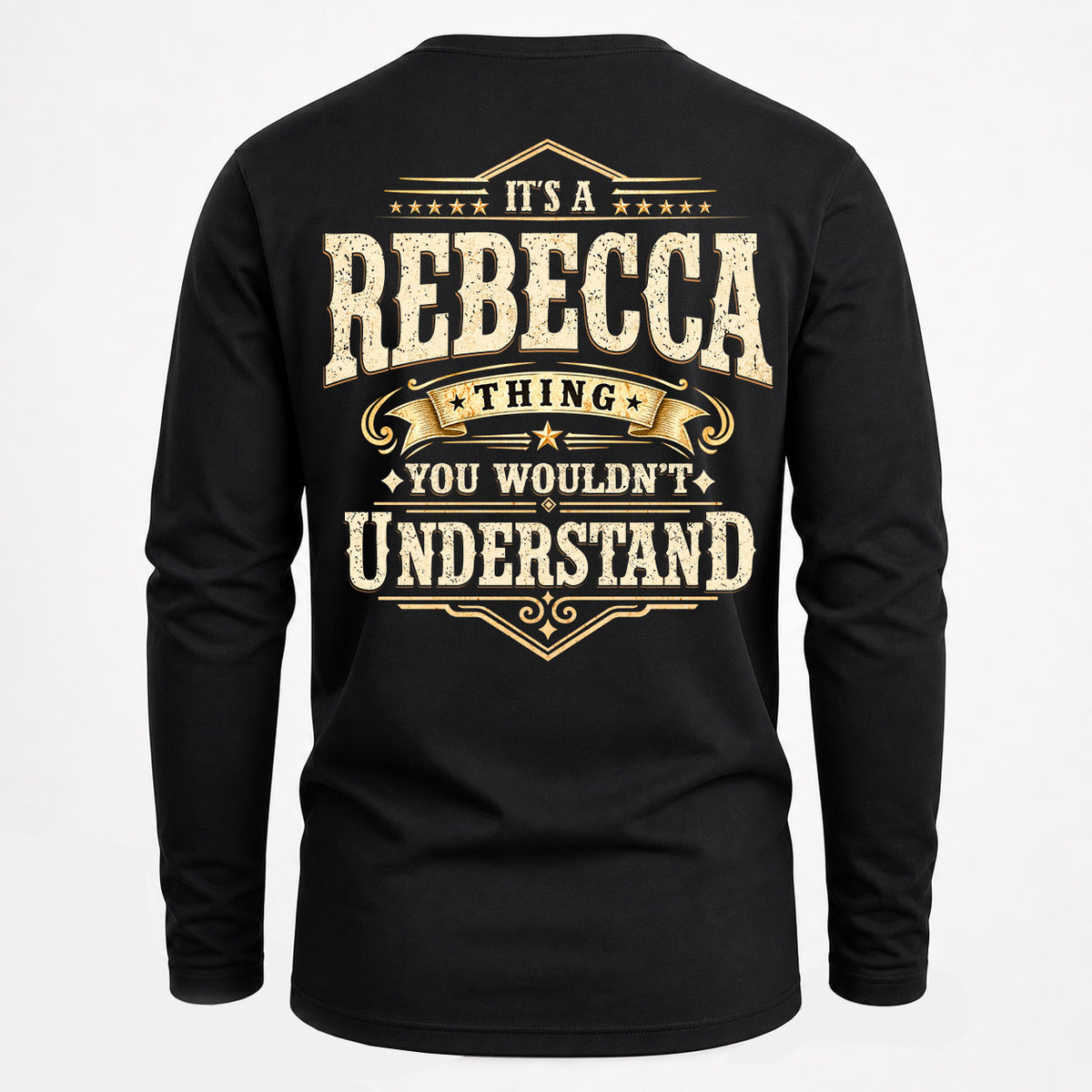 REBECCA HH-F003–Personalized Name Quote Apparel “It’s an NAME Thing You Wouldn’t Understand”