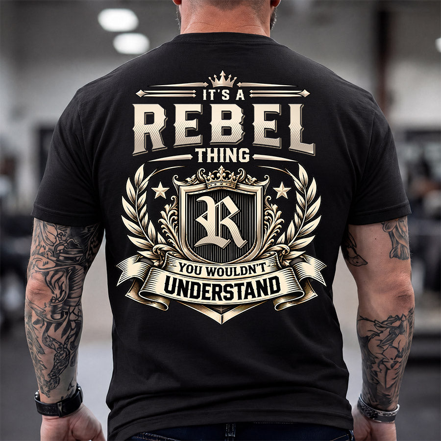 REBEL HH-F006 Thing Personalized Name T Shirt – You Wouldn’t Understand