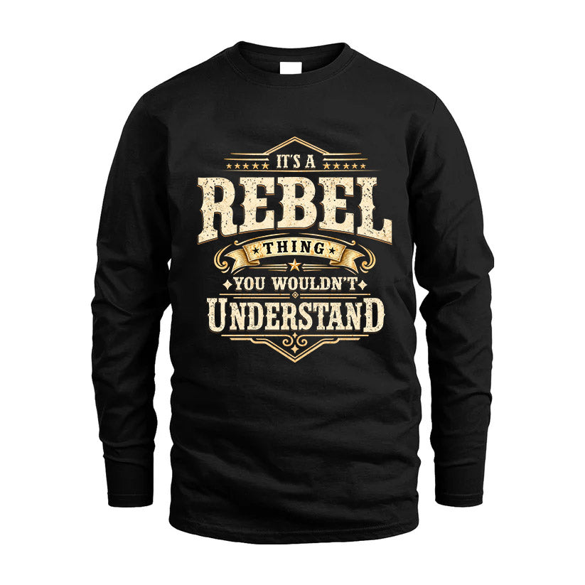 REBEL HH-F009–Personalized Name Quote Apparel “It’s an NAME Thing You Wouldn’t Understand”