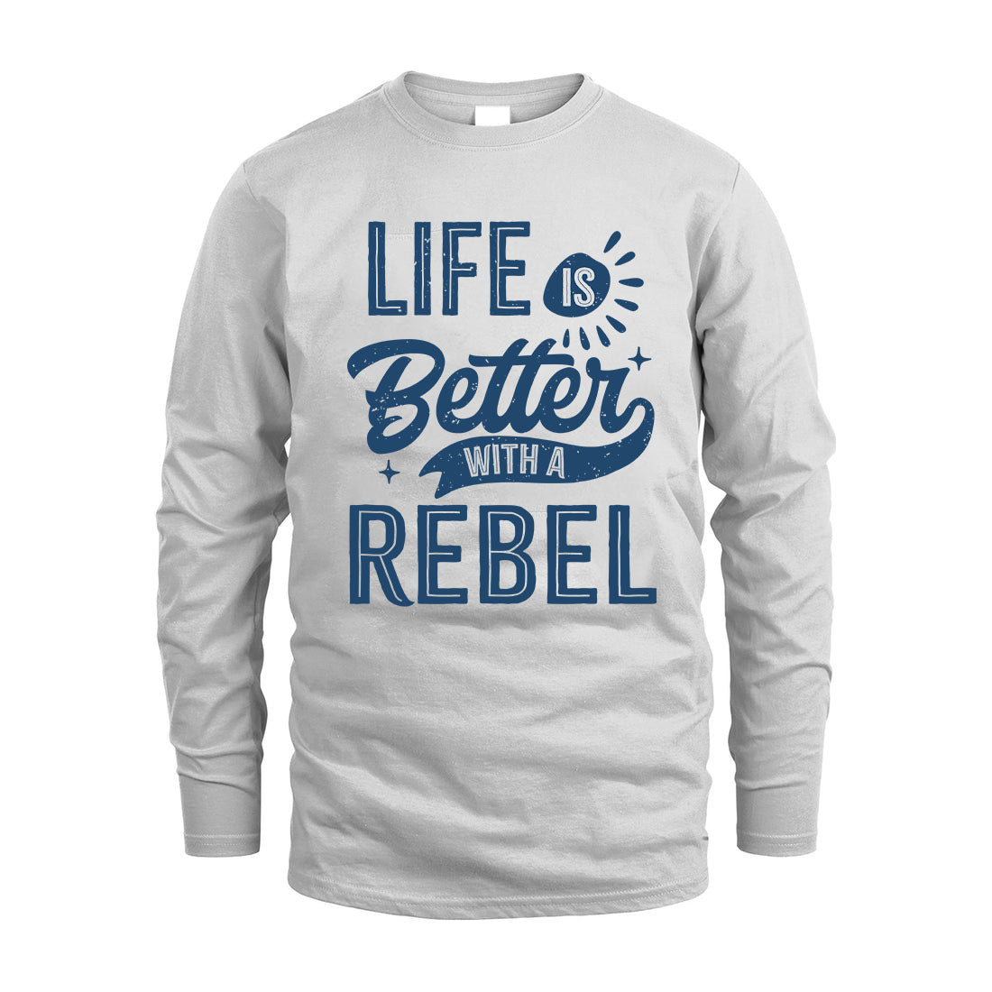 REBEL HH88-K2–Personalized Name Quote T-Shirt Life Is Better With Unisex Gift