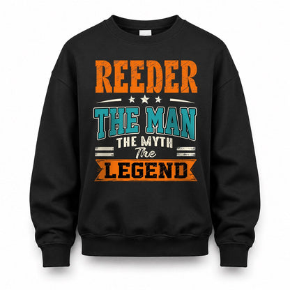REEDER HH F007 The Man The Myth The Legend Personalized Shirt – Gift for Men
