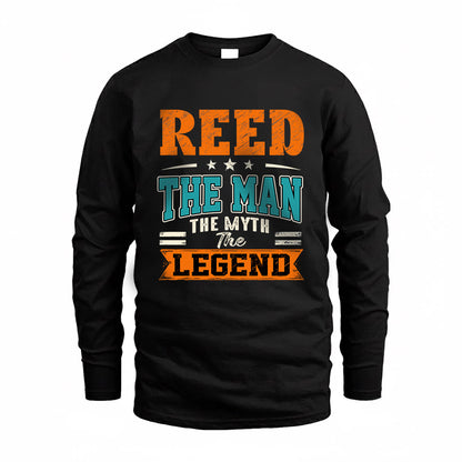 REED HH F007 The Man The Myth The Legend Personalized Shirt – Gift for Men