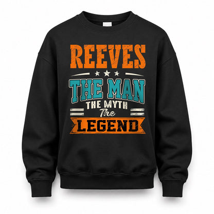 REEVES HH F007 The Man The Myth The Legend Personalized Shirt – Gift for Men
