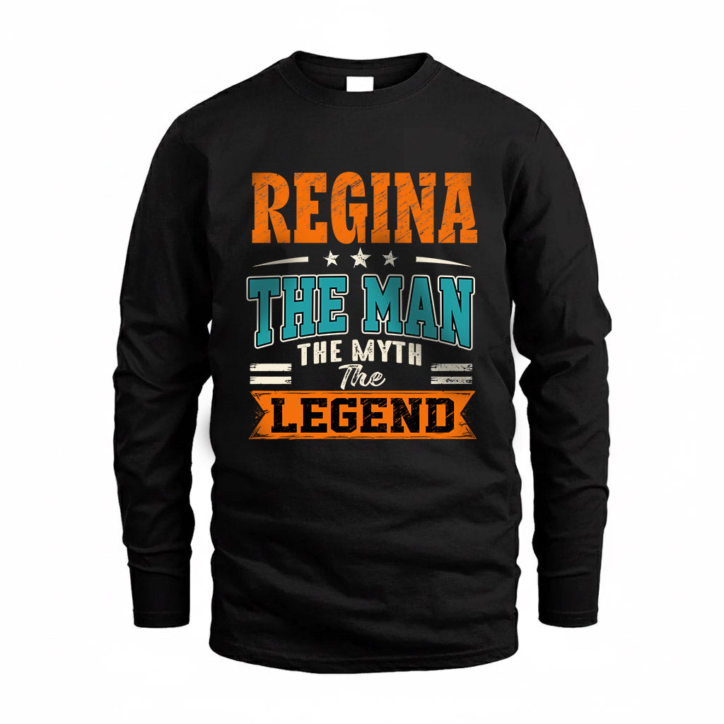 REGINA HH F007 The Man The Myth The Legend Personalized Shirt – Gift for Men