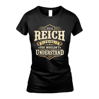 REICH HH-F009–Personalized Name Quote Apparel “It’s an NAME Thing You Wouldn’t Understand”
