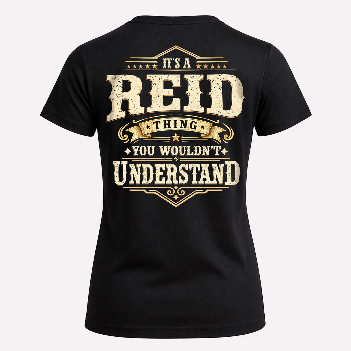 REID HH-F003–Personalized Name Quote Apparel “It’s an NAME Thing You Wouldn’t Understand”