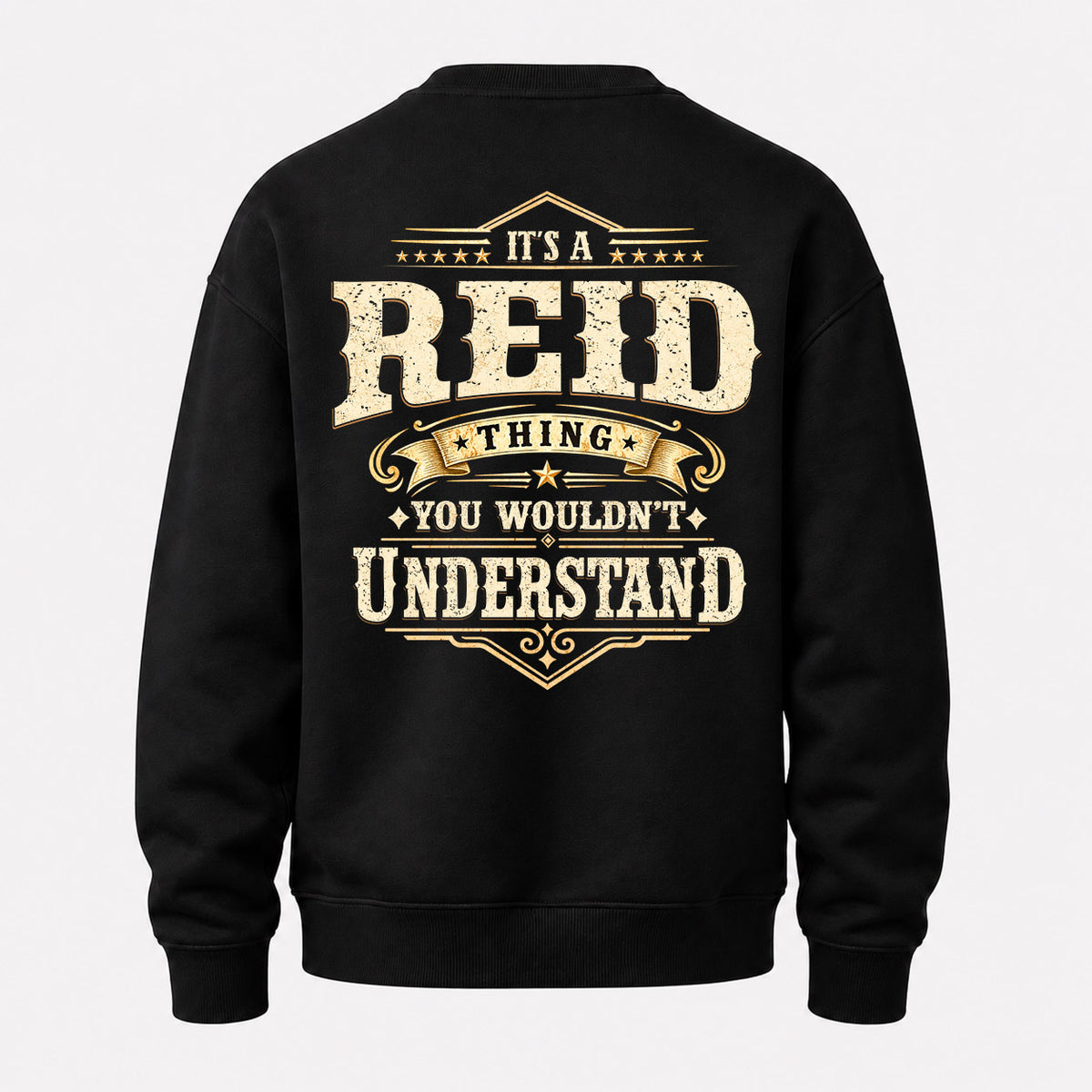 REID HH-F003–Personalized Name Quote Apparel “It’s an NAME Thing You Wouldn’t Understand”