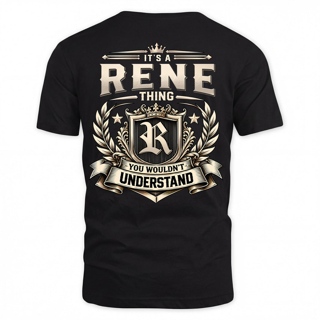 RENE HH-F006 Thing Personalized Name T Shirt – You Wouldn’t Understand