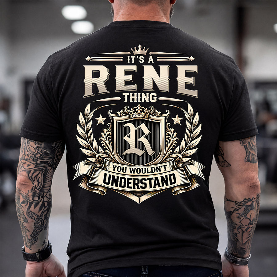 RENE HH-F006 Thing Personalized Name T Shirt – You Wouldn’t Understand