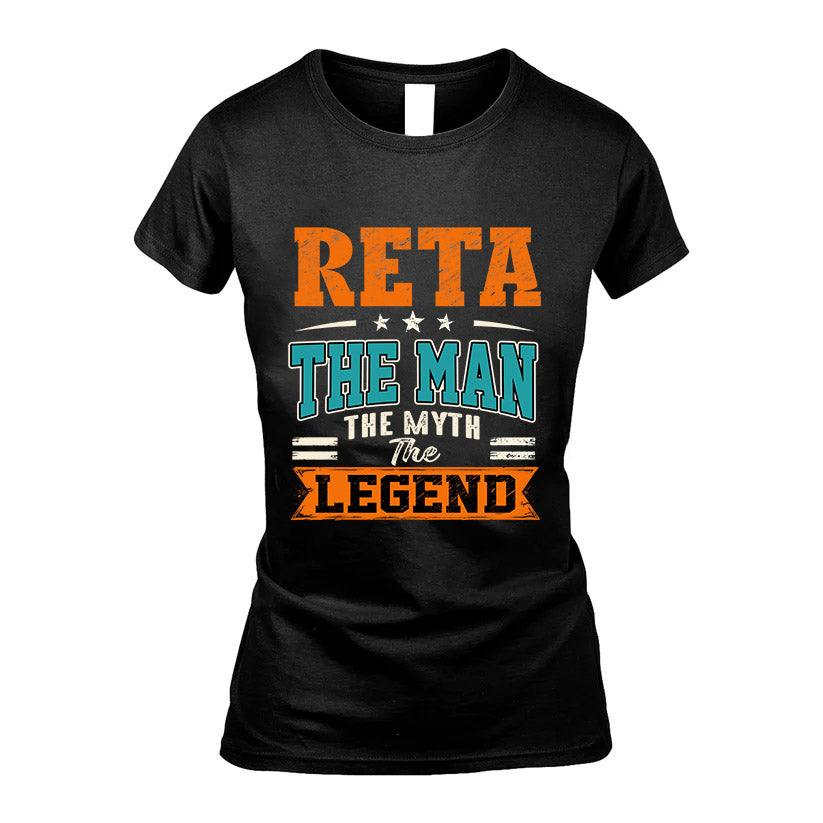 RETA HH F007 The Man The Myth The Legend Personalized Shirt – Gift for Men