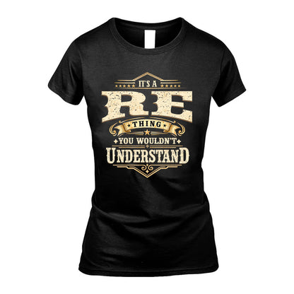 RE HH-F009–Personalized Name Quote Apparel “It’s an NAME Thing You Wouldn’t Understand”