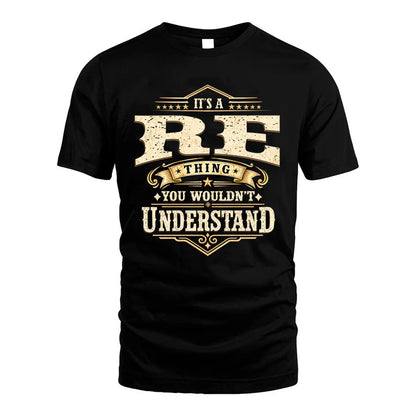RE HH-F009–Personalized Name Quote Apparel “It’s an NAME Thing You Wouldn’t Understand”