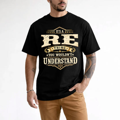 RE HH-F009–Personalized Name Quote Apparel “It’s an NAME Thing You Wouldn’t Understand”