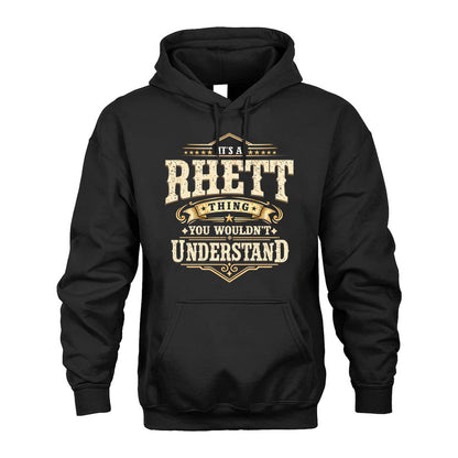 RHETT HH-F009–Personalized Name Quote Apparel “It’s an NAME Thing You Wouldn’t Understand”
