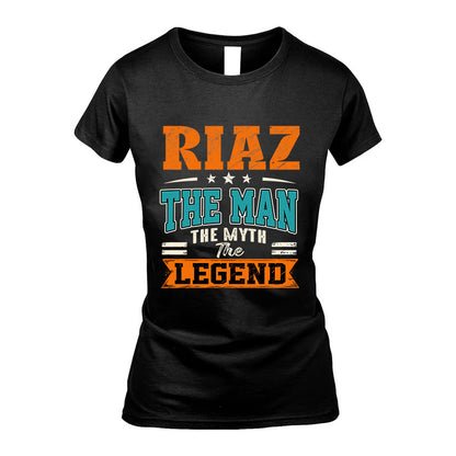 RIAZ HH F007 The Man The Myth The Legend Personalized Shirt – Gift for Men